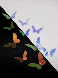 Mariposas Decorativas iris x 10 
